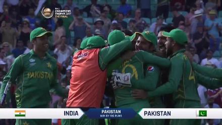 #CT17 Final - Pak vs Ind - Pakistan winning moment