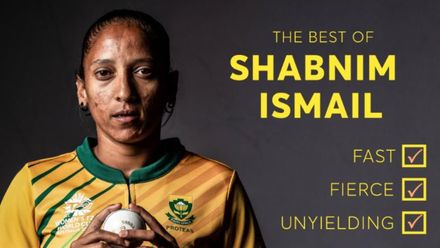Fast, fierce and unyielding – the best of Shabnim Ismail | Bowlers Month