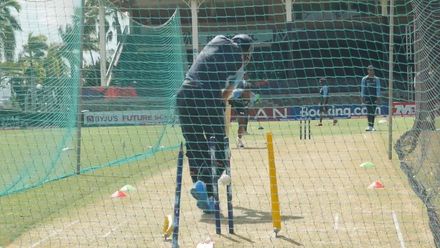 Rajvardhan Hangargekar cranks it up in the nets | 2022 ICC Men's U19 CWC