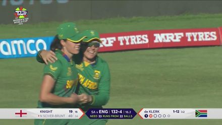Natalie Sciver - Wicket - England vs South Africa