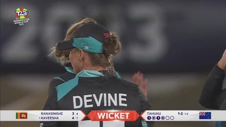 Kaveesha Dilhari - Wicket - New Zealand vs Sri Lanka