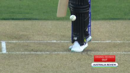 Wicket - Steve Smith - Australia v Afghanistan ICC T20WC 2022