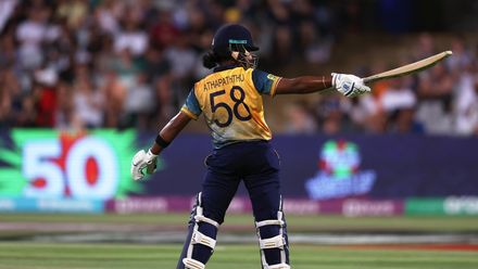 Athapaththu brings up first fifty of T20 World Cup 2023