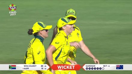 Marizanne Kapp - Wicket - Australia vs South Africa
