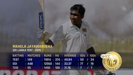 ICC Hall of Fame | Mahela Jayawardena: 'The silkiness, the smoothness of his batting'