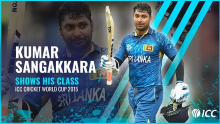 Sangakkara shows his class | Four consecutive tons at CWC 15