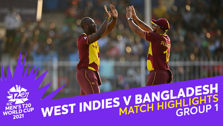 Match highlights: West Indies v Bangladesh