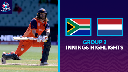Netherlands set South African tricky target | Innings Highlights | T20 World Cup 2022