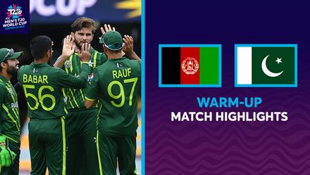 Afghanistan batters make their mark against Pakistan | Match Highlights | T20WC 2022 Warm-Up