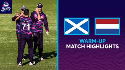 Scotland tune-up for big time with assured Netherlands win | Match Highlights | T20WC 2022 Warm-Up